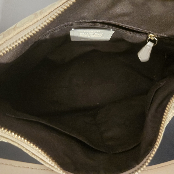 Coach F58284 Outline Signature East West Celeste Hobo Bag PurseSignature jacqua - Picture 10 of 11